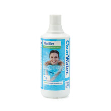 Clearwater Water Clarifier for Hot tub Spa and Swimming Water Treatment for Pristine Crystal Clear Water 1 Litre Bottle Cover Design May Vary