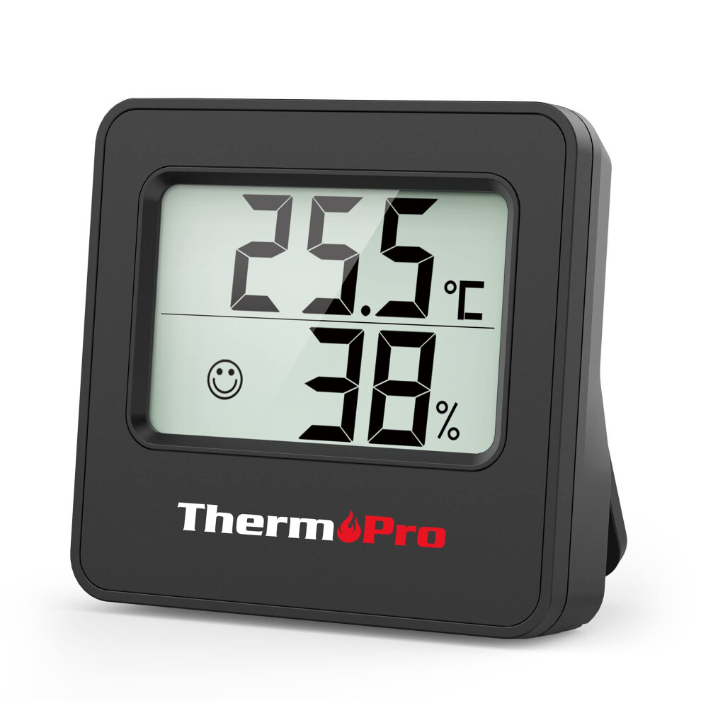 Thermopro Tp157 Indoor Digital Hygrometer For Home And Baby Room Humidity Thermometer With Temperature Sensor Hygrometer And Comfort Indicator For