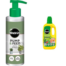 MiracleGro Pump Feed All Purpose Plant Food 200 ml Pour and Feed Liquid Plant Food 1L