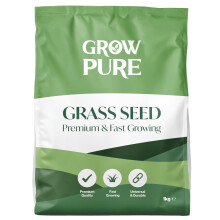Grass Seed 1kg Covers up to 60 sqm Fast Growing Grass Seed for Quick Lawn Patch Repair and New Lawns 1kg Hard Wearing Suitable for Shade and UK Clima