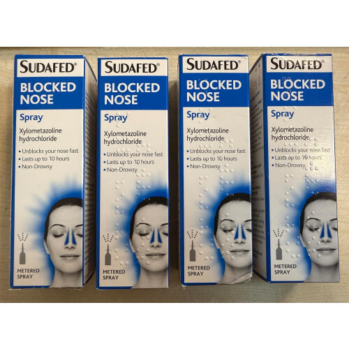 Sudaffed Nasal Spray Original 10ml (4 Pack)