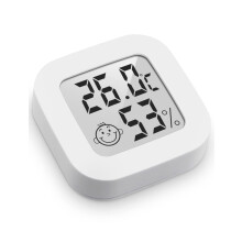 Mini Digital Indoor Thermometer Hygrometer High Accuracy Temperature Monitor Humidity Meter Thermo Hygrometer Comfort Level Indicator
