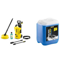 Kärcher K 2 Power Control Home highpressure washer Intelligent app support 5 L Canister Pressure Washer Detergent Car Shampoo