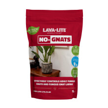 LavaLite No Gnats Original Natural Fungus Gnat Killer for HouseplantsSoil Compost Child Pet SafeCost Effective Chemical Free Pest Control