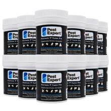 Pest Expert Flea Cluster Fly Killer Smoke Bombs 12 x 7g 240m³ 7g TWICE THE SIZE OF MINI SMOKE BOMBS Formula P Pro Flea Fogger Fumers Professional