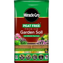 MiracleGro PEAT FREE Premium Garden Soil 30 litre