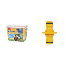 Hozelock 40m Superhoze Hosepipe Yellow Grey Double Male Connector