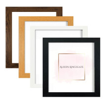 Modern Black 5x5 Photo Frame Square Picture Frames With Safe Perspex Front Wall Hanging Hooks 5x5 square photo frame Poster Frames Square Fr