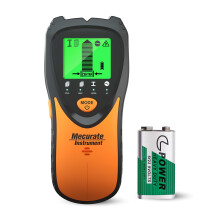 Mecurate Stud Finder Wall Scanner Sensor 5 in 1 Electronic Stud with LCD Display Audio Alarm for Wood AC Live Wire Metal Studs Detection Joist Pipe