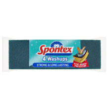 Spontex Washups General Purpose Sponge Scourers 68 x 4 x 86cm Pack of 4 – This product is designed with premium quality and reliable performanc