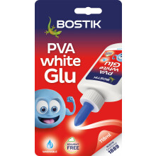 Bostik PVA Glue 118ml MultiPurpose SolventFree Glue Dries Clear UKCA CE Approved Ideal for Arts Crafts School DIY Projects – This product