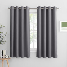 PONY DANCE Blackout Window Curtains for Bedroom Room Darkening Thermal Privacy Curtain Drapes for UV Protected Soundsproof Energy Saving Panels