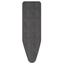 Brabantia 8mm Thick Underlay Ironing Board Cover D BoardDenim Black HeatResistant NonSlip Cord Fastener – This product is designed with premium q