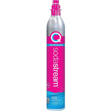 SodaStream CO2 Cylinder for Sparkling Water Maker Quick Connect Gas system Makes 60 Litres Fizzy Drinks Compatible with Terra Duo and Art Reduce