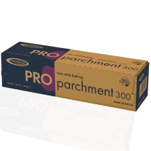 PROWRAP  Baking Parchment 300mm x 50m  GreaseFree Silicone Coated Baking Paper Great for Home  Professional Catering Kitchens  Single Roll – This