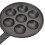 Living And Home Non-stick 7-hole Cast Iron Aebleskiver Pan 4