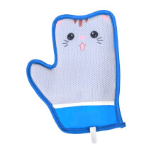 Cat Hair Removal Glove Double-Sided Grooming Tool for Cats, Reusable Portable Pet Hair Remover for Home and Travel