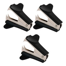 3-Piece Portable Desktop Staple Remover Tool for Quick Staple Removal in Office and School, Durable and Space-Saving