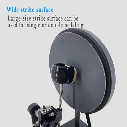 Bassdrum Trainer For Silent Practice, Improves Foot Technique, Realistic Feel For Drummers, Compact Design 2
