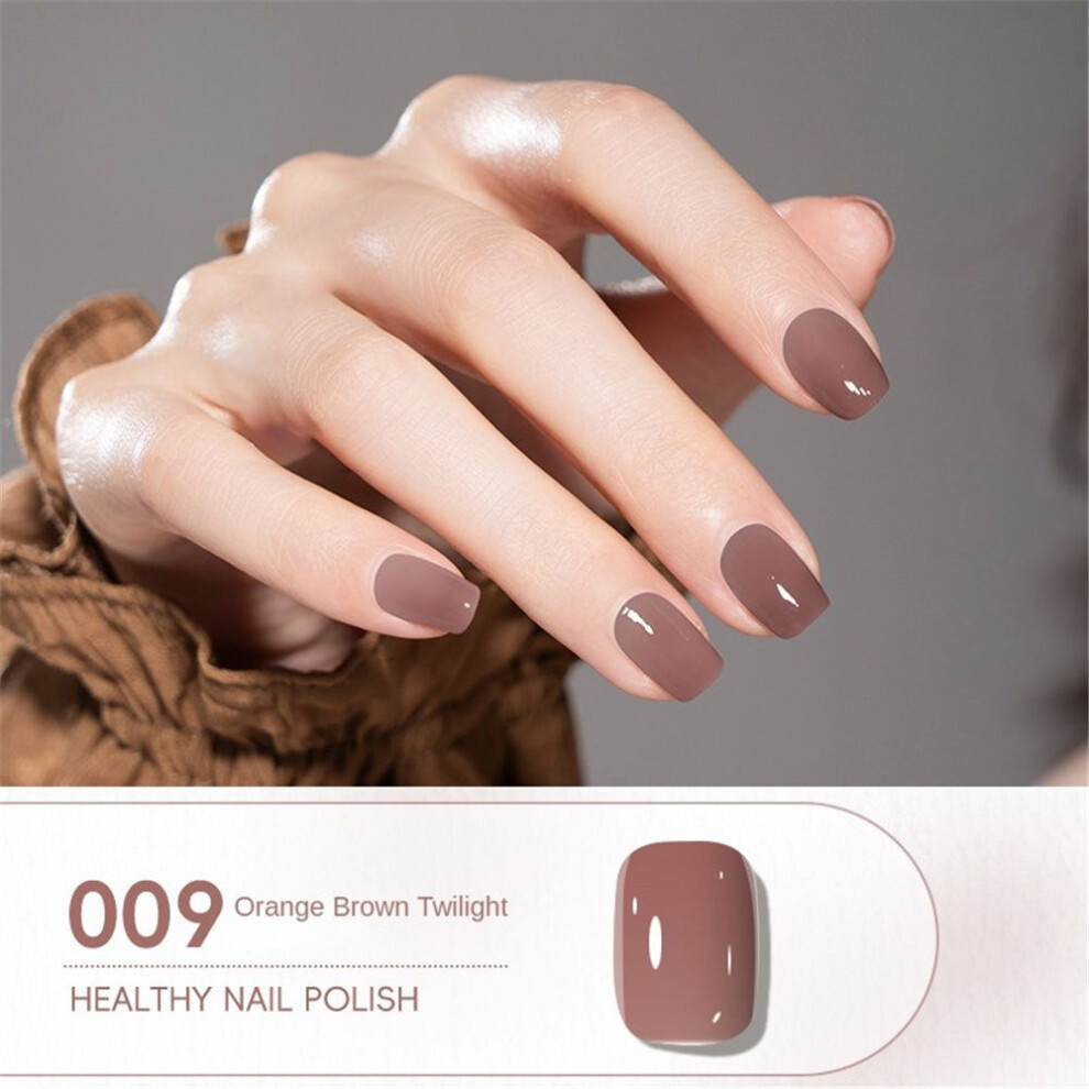 (Type#9) Nude Nail Polish Summer Colorful Nail Polish Whitening Fine Shimmer No Baking-image-OPC-PK6STWY-NEW