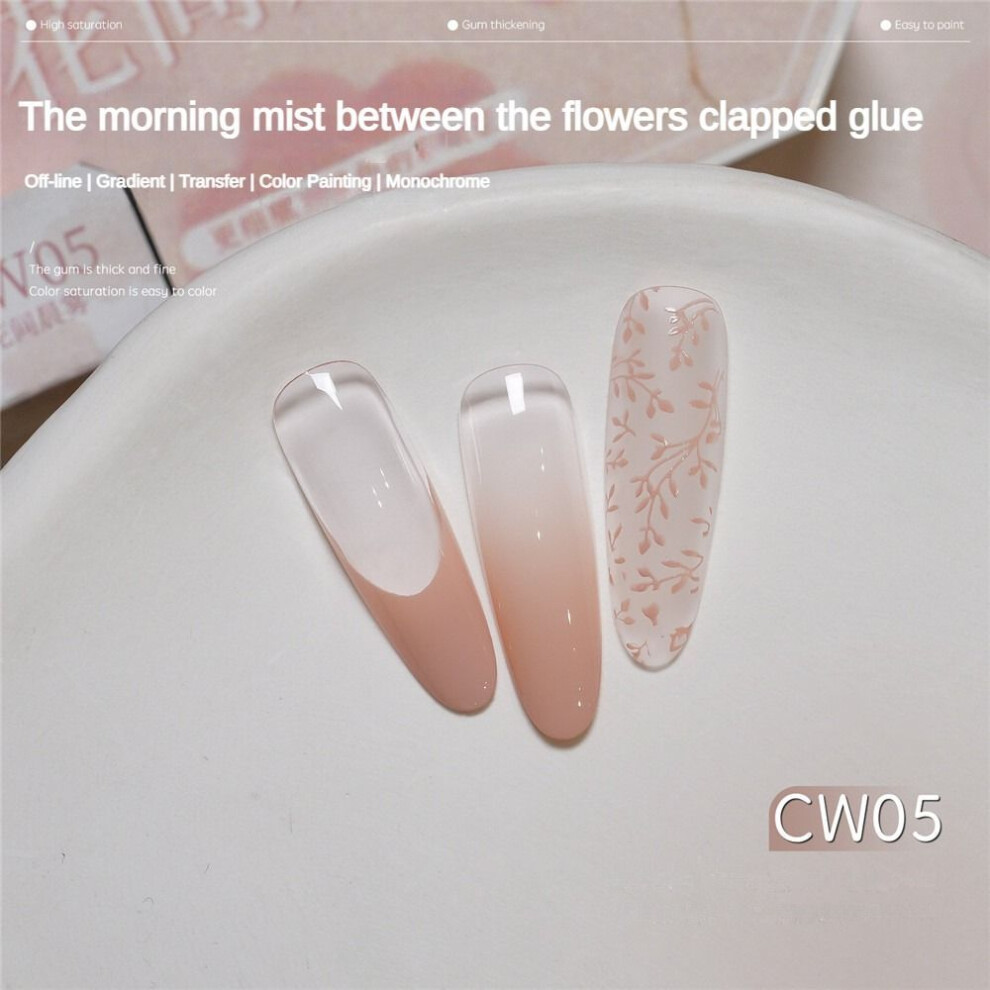 (Type#5) Goya Nine Squares Flower Morning Mist Pat Pat Gel Nail Art Shop Special Cover-image-OPC-PK6STY6-NEW