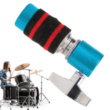 Hi Hat Stand Clutch for Jazz Drums, Rust-Proof Multipurpose Drum Clutch for Beginners, Blue Accessory for Drummers