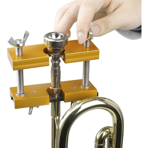 Trumpet Mouthpiece Puller, Adjustable Tool for Trumpets, Blue, Easy Installation, User-Friendly 2