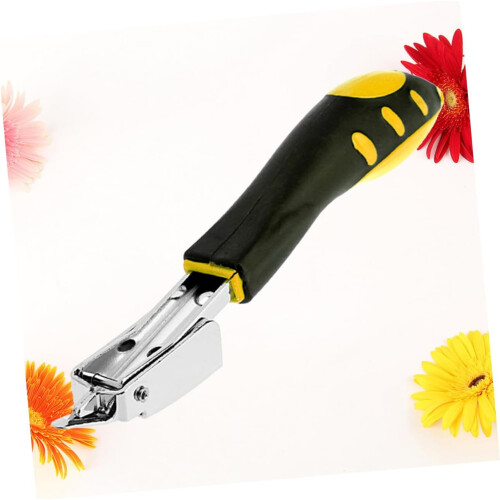 Handy Nail Puller With Plastic Handle, Multifunctional Staple Remover For Woodworking, Repairs, Efficient Tool 1