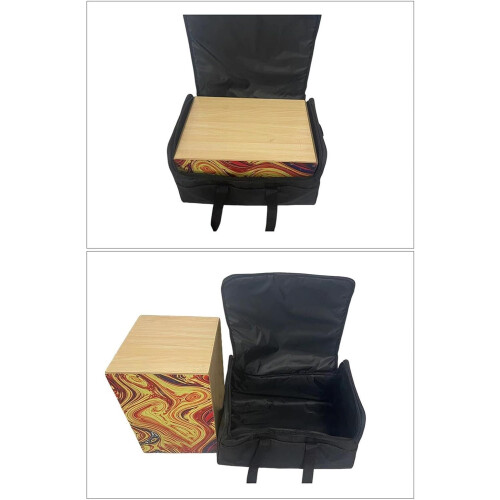Cajon Bag with Adjustable Shoulder Strap, Durable Fabric Storage Case, Large Percussion Carrying Bag with Handle 2