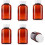 Pill pots with Medicap Lids | Pack of 6 / 100ml each 1