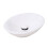 Living And Home Modern Oval Ceramic Countertop Washbasin 495*375*130MM 2