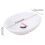 Living And Home Modern Oval Ceramic Countertop Washbasin 495*375*130MM 6