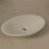 Living And Home Modern Oval Ceramic Countertop Washbasin 495*375*130MM 5