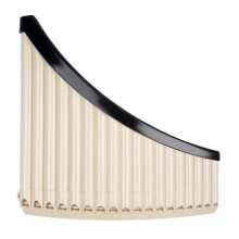 Pan Flute 18 Tubes AC Tone Tunable Professional Music Instrument Beige Color 16/18 Pipes Panflöte