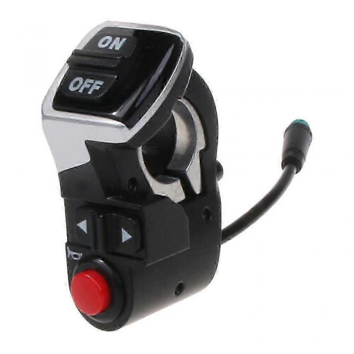 Skateboard Handlebar Switch Turn Signal Headlight Button for Kugoo M4 E-scooter