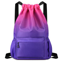 Gym Bag Sports Bag for Women and Boys, Adjustable Drawstring Sports Backpack, Lightweight Travel Bag for Fitness and Swimming