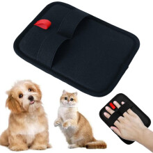 Pet Hair Remover Glove - Reusable Double-Sided Electrostatic Grooming Gloves for Efficient Pet Hair Removal
