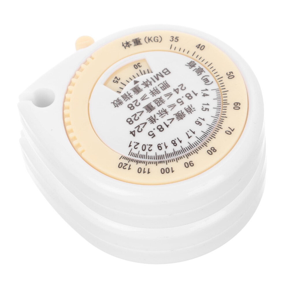 2-Pack Portable Measuring Tape Double-Sided Automatic Retractable Tape Measure for Accurate Body Measurements and Waist Tracking