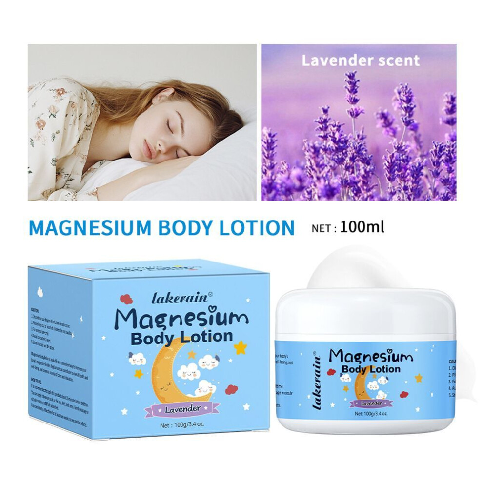 (1pc) Lavender Magnesium Body Lotion Nourishes Moisturizing Hydrating Light-image-OPC-PK6TSBW-NEW