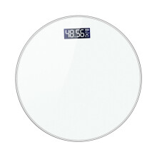 Scales Weight Scale with LED Screen USB Charger LCD Monitor Durable ABS White Fitness Tracker for Health Management