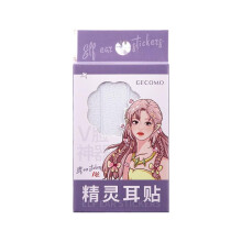 Elf Ear Patch Stickers Pack of 18 Transparent Waterproof Ear Tape for Comfortable Ear Care and Correction