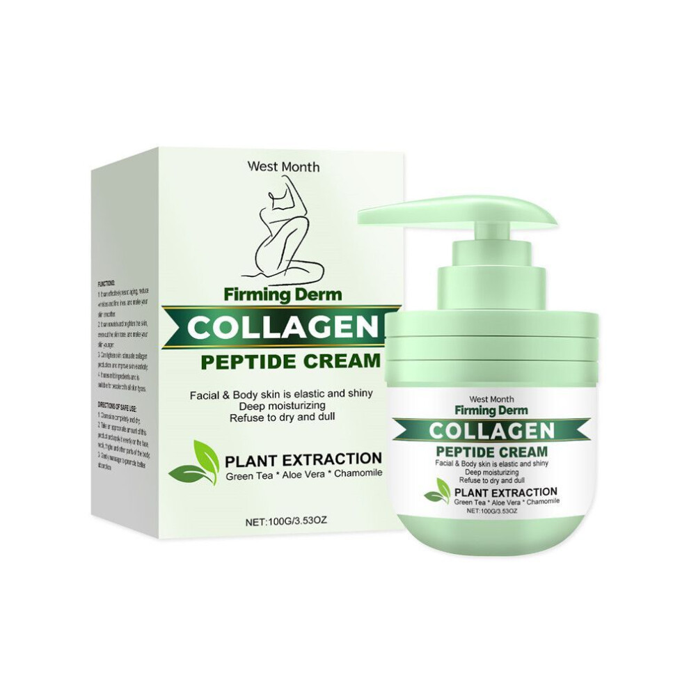 Cream West Month Collagen Peptide Firming Moisturizing Moisturizing Firming Skin