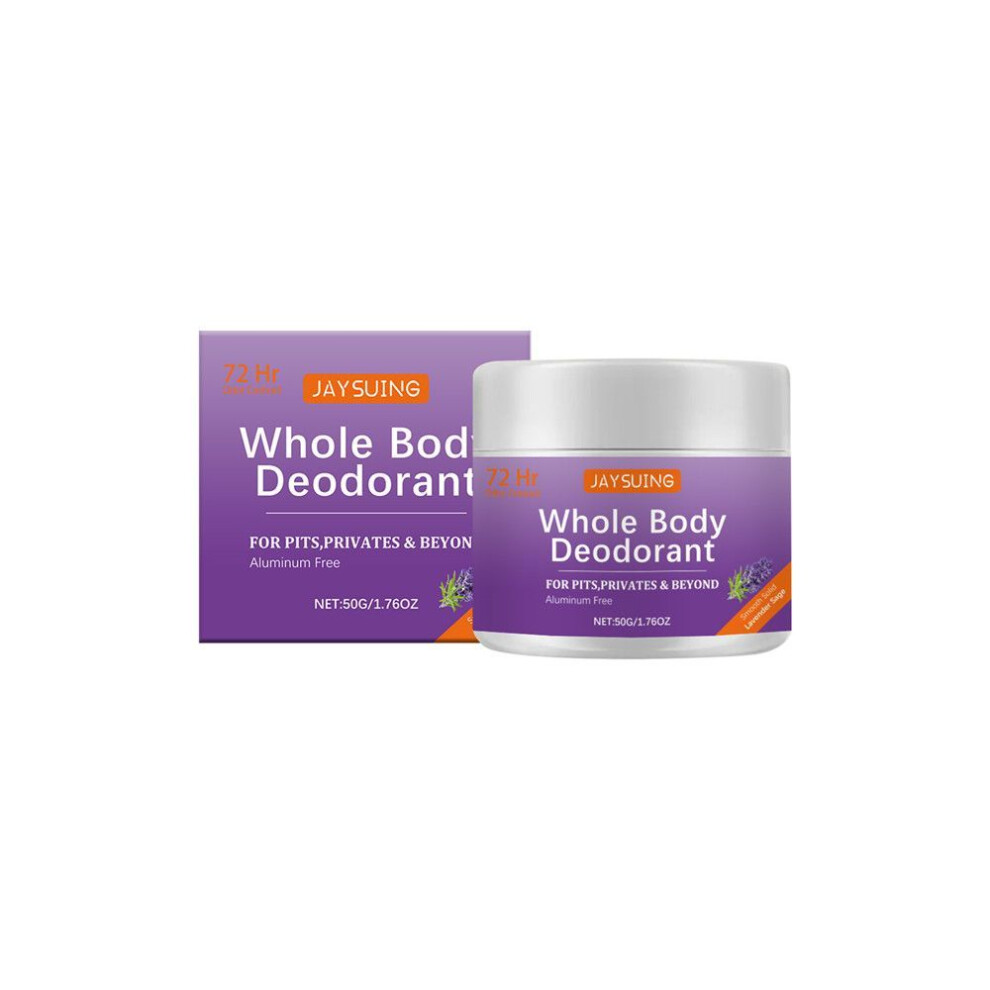 Lavender/Cream Body Long-Lasting Odor Control Moisturizing Mild Formula