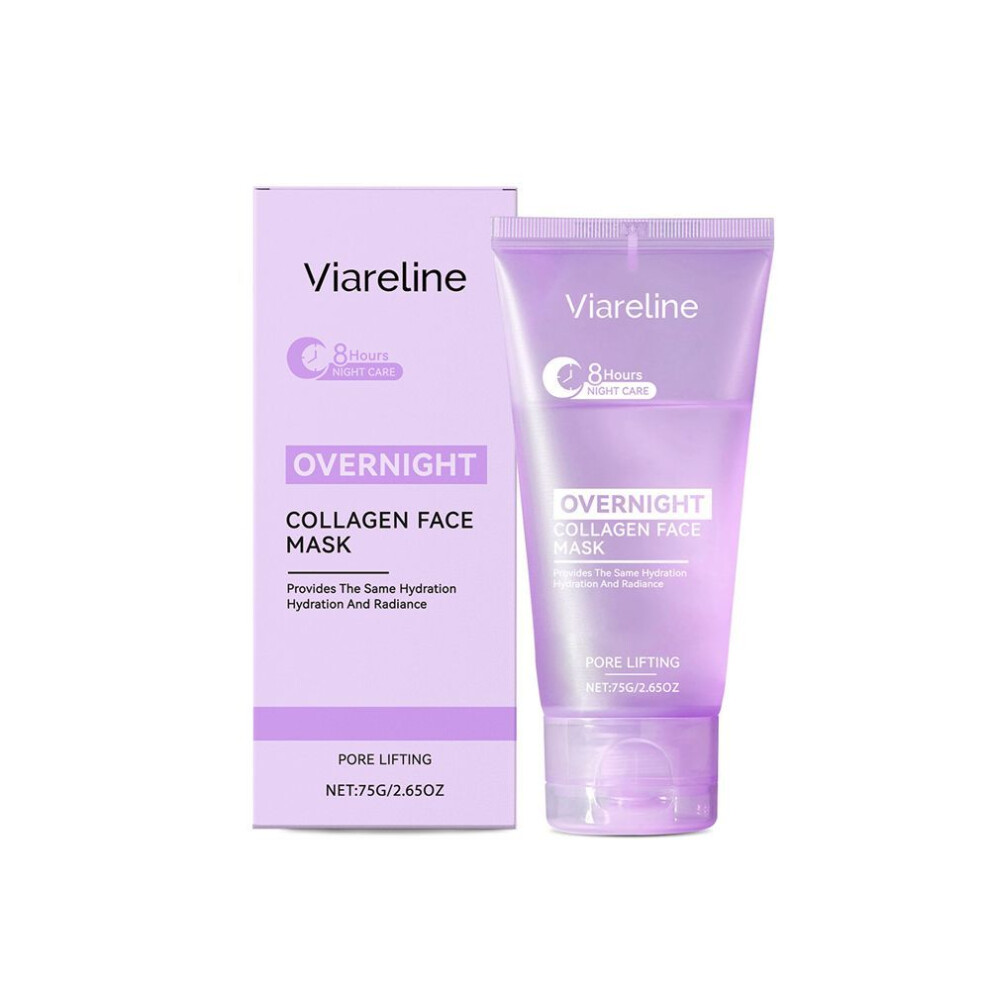 (Without Brush) Viareline Collagen Moisturizing Tear Mask Moisturizing Moisturizing Cleansing