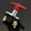 Main Battery Disconnect Switch Battery Power Cutoff Switch 12V-60V Fixed Key Battery Isolator Battery Cutoff Switch 12