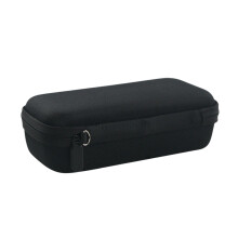 Carry Bag Microphone Case - 3 Slots for Wireless Microphones, Water Resistant Travel Storage, Portable Design with Cord Hole