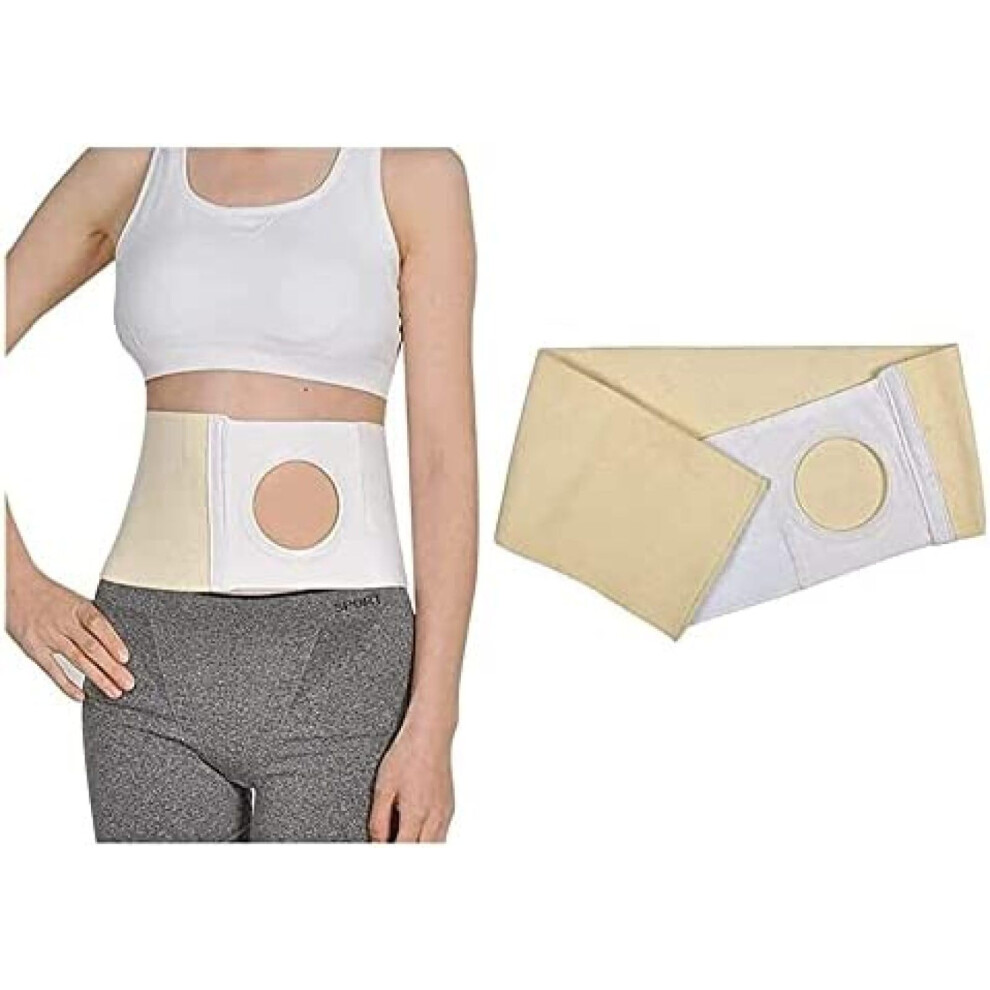 Ostomy Hernia Belt Xlarge, Abdominal Bandage for Colostomy Bags, Parastomal Hernia Support for Men and Women