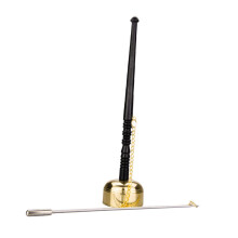 Buddha Musical Yin Qing Brass Meditation Bell Ritual Instrument for Temple with Exquisite Design 8 Inches