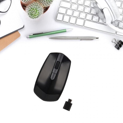 2.4G Wireless Mouse Type C Mouse Optical Mouse 4Buttons,800/1200/1600DPI 1