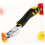 Industrial Nail Puller Tool for Removing Staples, Multifunctional Plastic Handle Stapler Remover, Black Nail Pull Bar 2